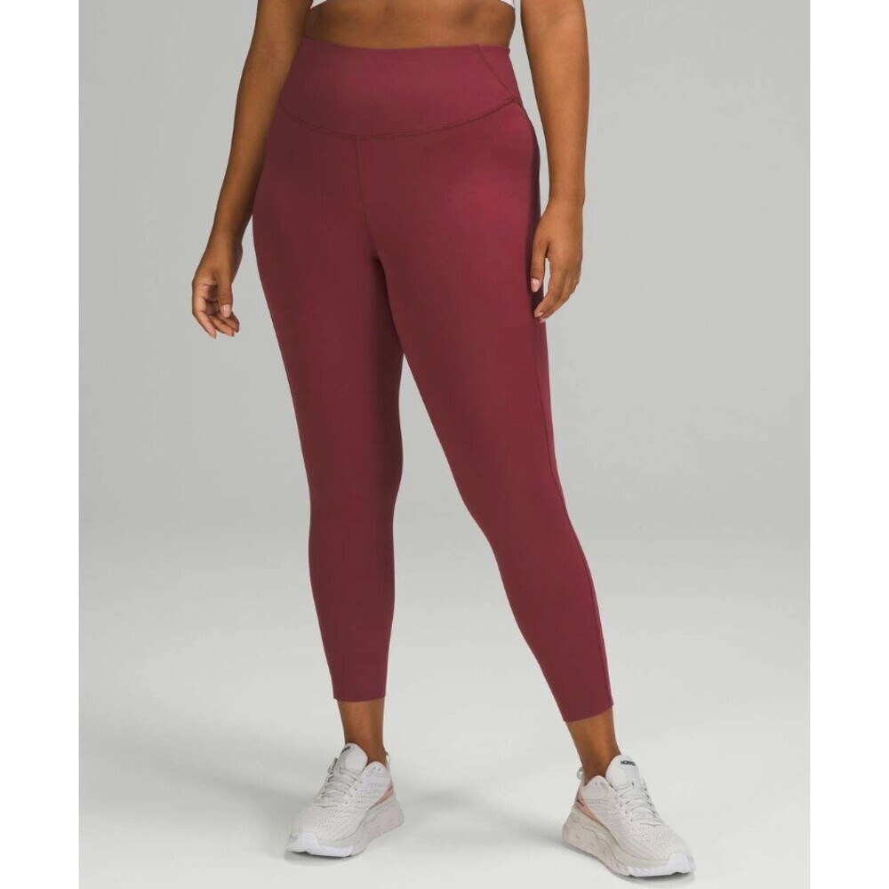 Lululemon Base Pace High-Rise Running Tight 25" Mulled Wine Size 8